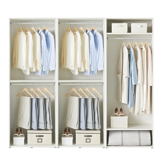 한샘 샘베딩 행거형 드레스룸 세트 2400 (높이 216cm)_이미지