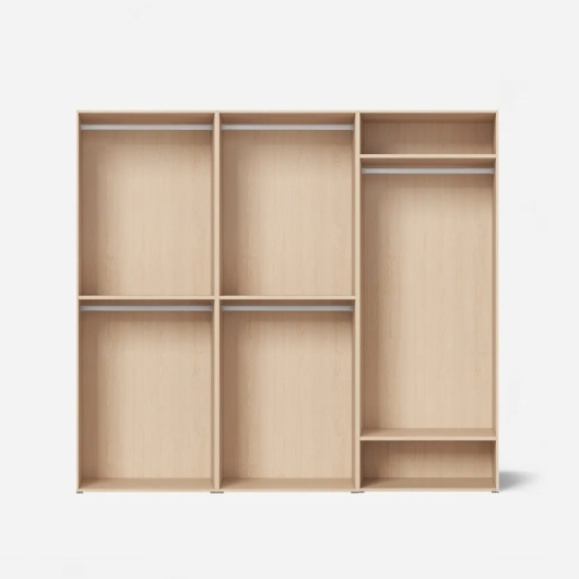 한샘  샘베딩 행거형 드레스룸 세트 2400 (높이 216cm)