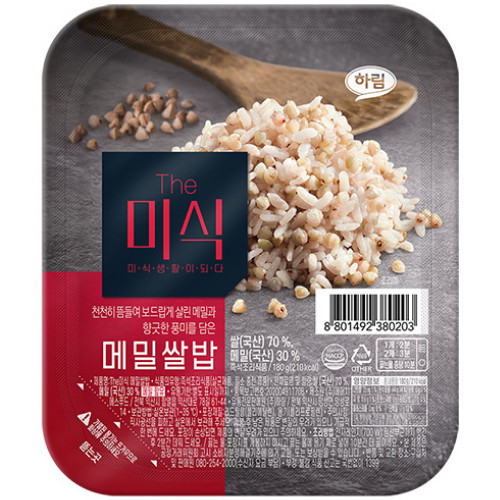 하림 The미식 메밀 쌀밥 180g (24개)_이미지
