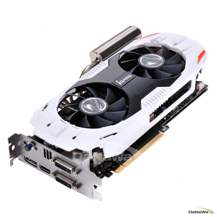 COLORFUL 지포스 GTX670 iGAME D5 2GB White Shark_이미지