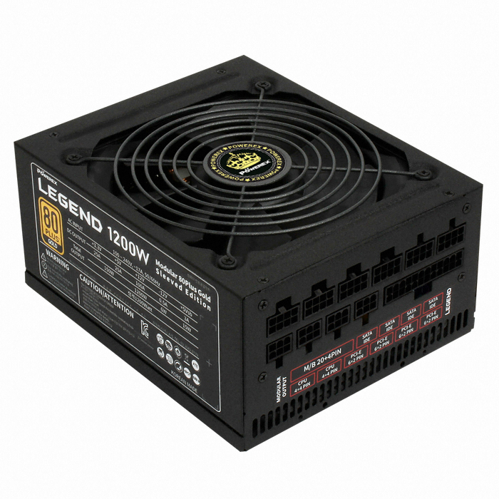 POWEREX LEGEND 1200W ��ⷯ 80PLUS��� Sleeve Edition