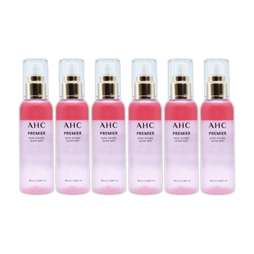 카버코리아 AHC 프리미어 로즈 더블 글로우 미스트 100ml (6개)