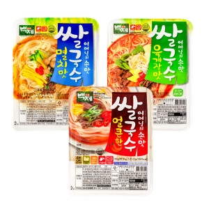 멸치맛쌀국수10개 + 육개장쌀국수10개 + 얼큰한쌀국수10개