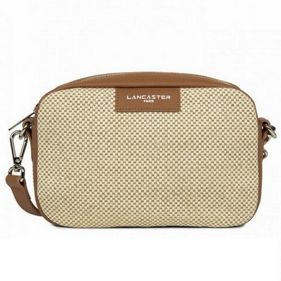 랑카스터 액츄얼 미디 크로스바디 스몰 418-24-CAMEL