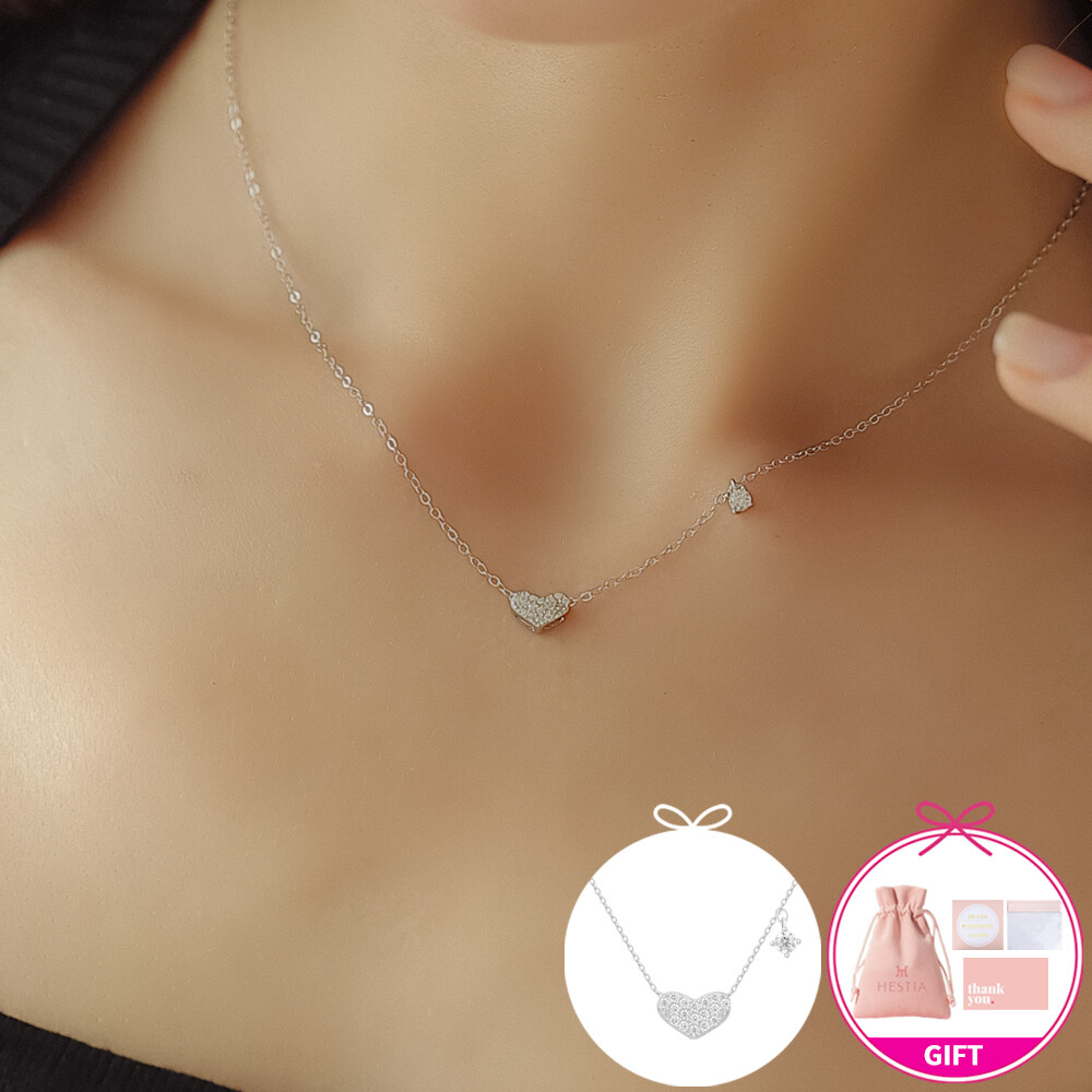 헤스티아 전체925실버목걸이 Sweetie Nara 925 Silver Necklace MKDO-70421 MKDO-70421
