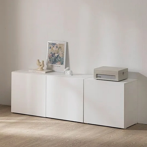 BIF보루네오 모더니즘 LPM 높은 거실장세트 1800