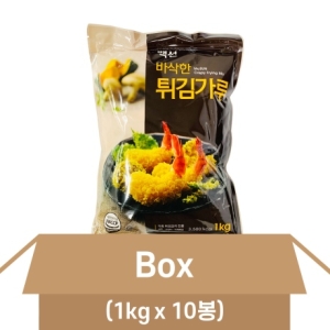 바삭한 튀김가루 1kg X10개 박스 10개