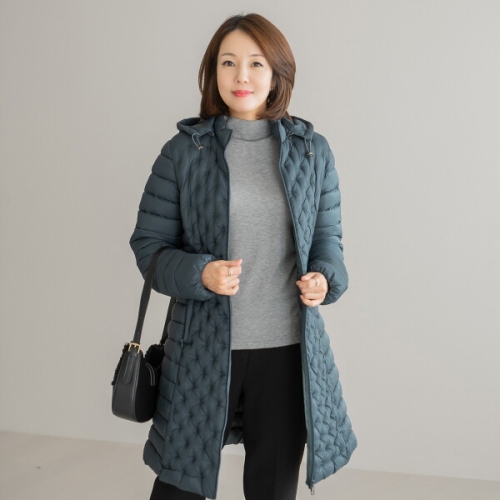 엄마옷 폭신한웰론롱패딩 데일리 여성 점퍼-RJP2512024