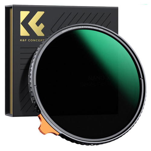 K&F Concept NANO-X Black Diffusion 1/4 + ND2-400 렌즈필터 (52mm)_이미지