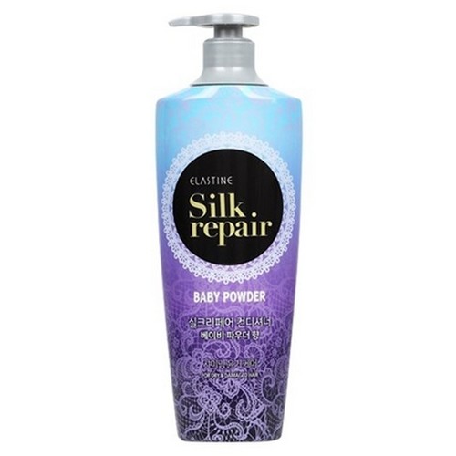 엘라스틴 실크리페어 베이비파우더 컨디셔너 550ml (3개)_이미지