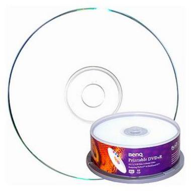 BenQ DVD+R 4.7GB 8x 케익 25장 프린터블