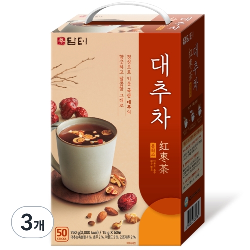 담터 대추차 플러스 50개입이미지입니다. 누르면 해당 게시물로 새창이동합니다.