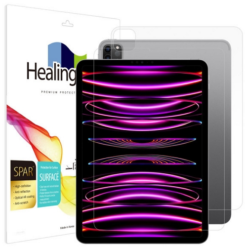 iPad Pro 12.9 6세대 슈페리어 AR 고화질 액정+후면보호필름