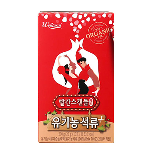 바이오로제트 웰츄럴바이오 빨간스캔들 레드 유기농 석류+ 20g 60포 (1개)
