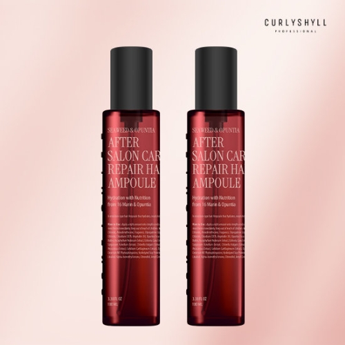 커리쉴 에프터 살롱 케어 헤어 리페어 앰플 100ml (2개)_이미지