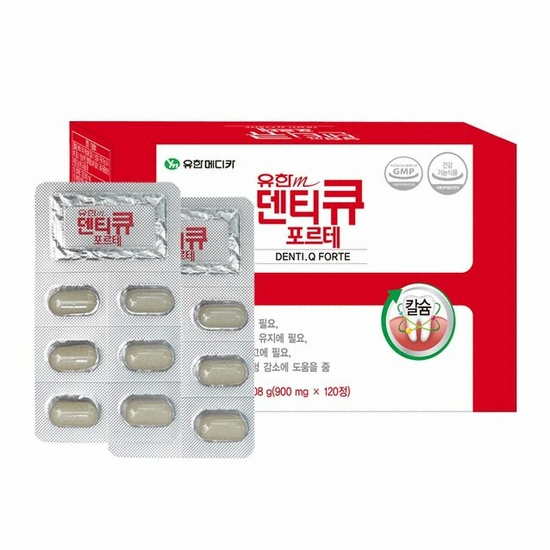 유한메디카 유한m 덴티큐 포르테 120정 (1개)