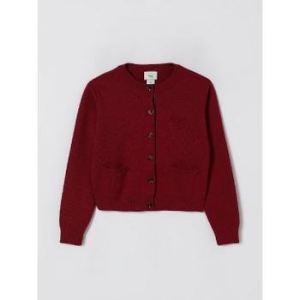 펜디 Little Girls Sweater JFG233AUKU Burgundy F1SAY_이미지