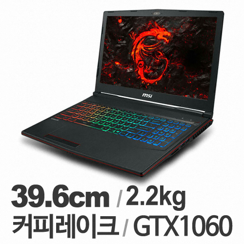 MSI GP시리즈 GP63 Leopard 8RE WIN10 (SSD 128GB)_이미지