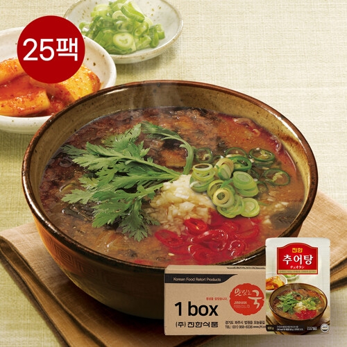 진한식품 진한 추어탕 600g (25개)_이미지