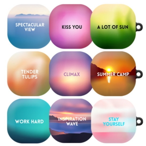 몬드몬드 갤럭시 버즈 프로/라이브 포인트 네추럴 하드 케이스