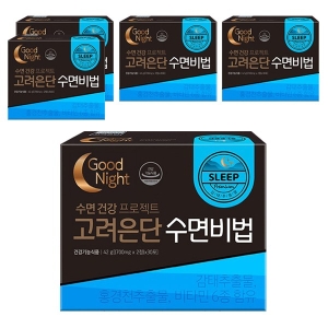  고려은단 수면비법 30포 [9개]