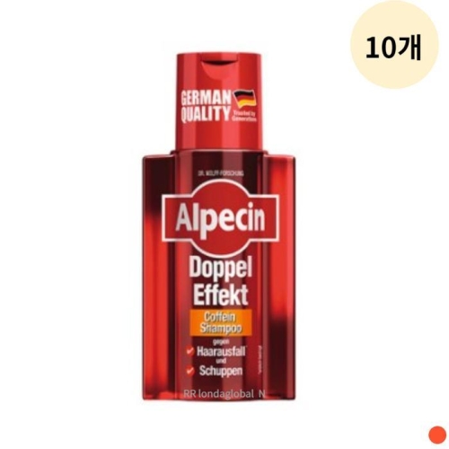 알페신 더블이펙트 카페인 샴푸 200ml (10개)_이미지