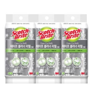 3M 스카치브라이트 대형 클린컷 테이프클리너 리필 2롤 [3개]