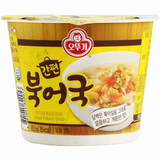 오뚜기 컵국 간편 북어국 10.5g (3개)_이미지