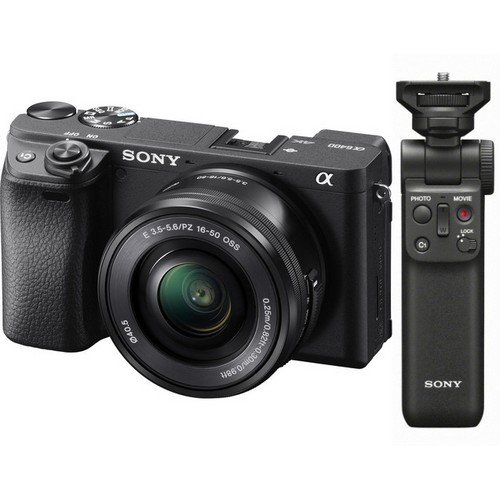 SONY 알파 A6400 렌즈세트 (16-50mm F3.5-5.6, 소니 무선슈팅그립)_이미지
