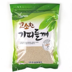 자연미가 고소한 기피들깨 1kg/들깨분말 지퍼백포장_이미지