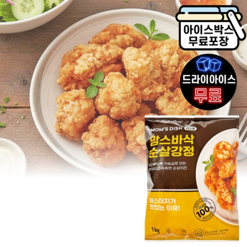 맘스터치 맘스바삭 순살강정 1kg (1개)_이미지