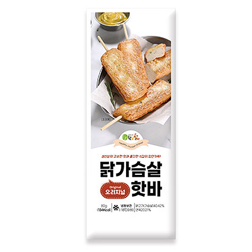 햇살푸드시스템 햇살닭 오리지널 닭가슴살 핫바 80g (1개)