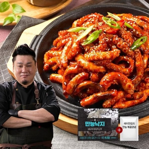 참바다영어조합법인 레이먼킴 만능낙지 135g + 볶음양념 (7개)_이미지