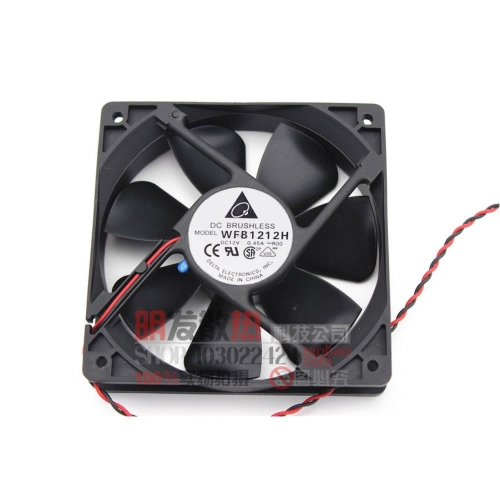 델타 기존 WFB1212H-R00 12CM 12025 12V 0.45A 섀시 전원 공급 장치 냉각 팬_이미지