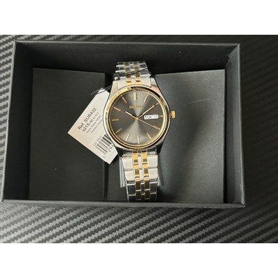 세이코 Two-tone stainless steel case Gold hands and markers Gray Dial SUR432_이미지