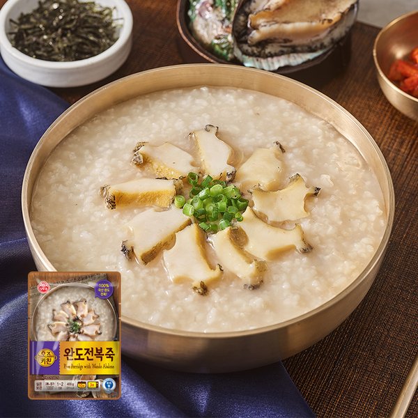오뚜기 오즈키친 완도전복죽 400g (18개)_이미지