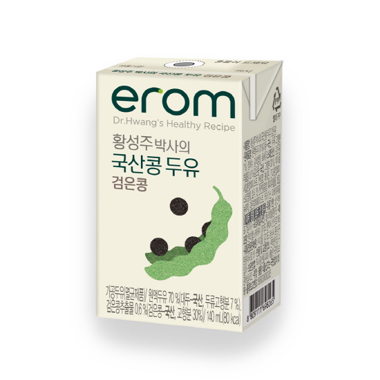 이롬 황성주 박사의 국산콩 두유 검은콩 140ml (96개)