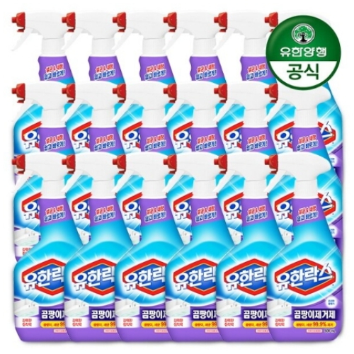 유한락스 곰팡이제거제 500ml (18개)_이미지