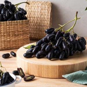  바른팜 블랙 사파이어 포도 4kg [1개]