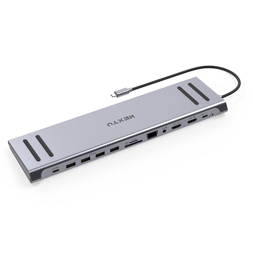 이지넷유비쿼터스 NEXTU NEXT-1301DS-PD (12포트/USB 3.0 Type C)_이미지