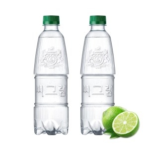 코카콜라음료 씨그램 라벨프리 라임 450ml (40개)_이미지
