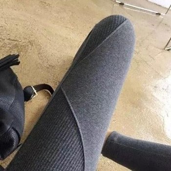 여성 골지배색 여자 살짝기모 가을 겨울 타이_20230371_667501