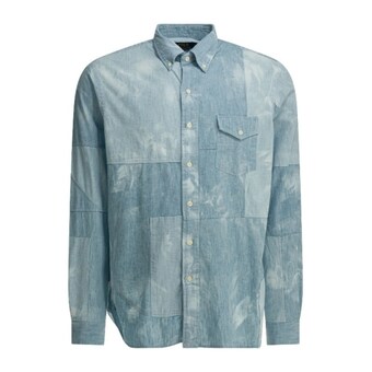 폴로랄프로렌 라프리마 남성 셔츠 710B14260001 7135 PIECED 샴브레이 라이트 blue /3