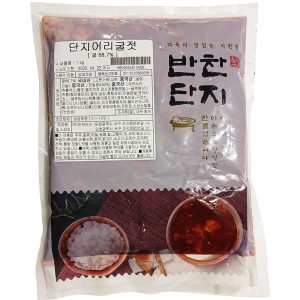 반찬단지 단지 어리굴젓 1Kg 서산 유명근 명인 통영 이강산닷컴_이미지