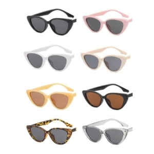 오너클랜 캣아이 쉐입 패션 선글라스 X2개 레트로 데일리 패션 WC65A96