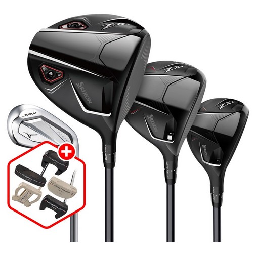 던롭 스릭슨 ZXi / 미즈노 JPX925 포지드 조합 풀세트 (12개 스틸 정품)_이미지