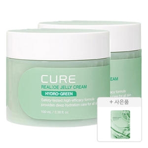 김정문알로에 큐어 리알로에 젤리 크림 100ml (2개)_이미지