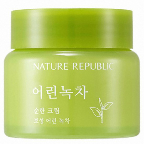 네이처리퍼블릭 어린녹차 순한 크림 55ml
