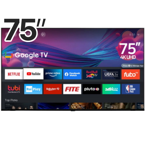 ���ؽ� �ν����̾� 75��ġ UHD ����Ʈ ����TV