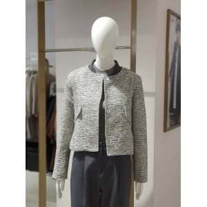 에꼴드파리 니트 배색 트위드 재킷 S60RB42WJBS60Z_이미지